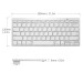 Bluetooth 3.0 Wireless Keyboard For Apple IPad-1 1 2 3 4 Mac Computer PC Macbook - view 3