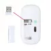 2.4GHz USB Wireless Optical Mouse Mice For Apple Mac Macbook Pro Air PC White