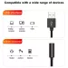Share USB Type A To 3.5mm AUX Female Audio Headphone Jack Cable Adapter