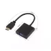 1080P HDMI Male To VGA Female Video Cable Cord Converter Adapter For PC Monitor