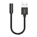 Share USB Type A To 3.5mm AUX Female Audio Headphone Jack Cable Adapter