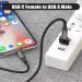 2 PACK USB C 3.1 Type C Female To USB 3.0 Type A Male Port Converter Adapter NEW