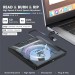 External CD DVD Drive USB 3.0 Writer Burner Player For PC Laptop Windows 11 10 - view 19