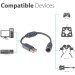 USB Breakaway Dongle Cable Cord Adapter For Xbox 360 PC Wired Controller - view 3